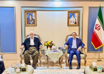 دیدار سرکنسول ایران در اربیل با رهبر حزب حرکت رابطه اسلامی