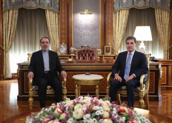 «نچیروان بارزانی» از سرکنسول جدید ایران در اربیل استقبال کرد