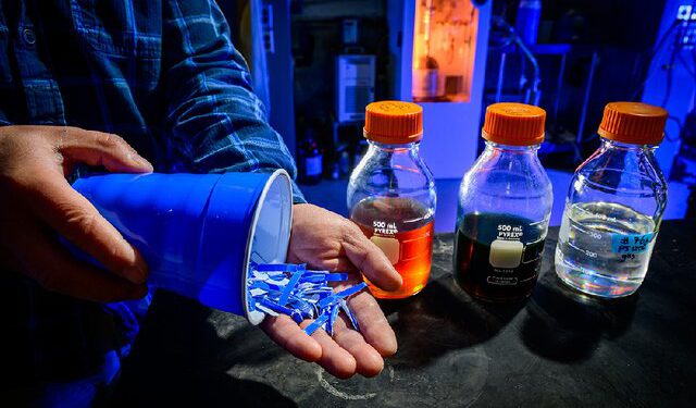 کاربرد پلاستیک های بازیافتی جهت تولید سوخت هواپیما