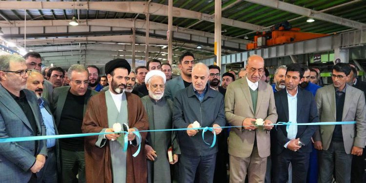 کارخانه قطعهسازی خودرو کرمانشاه افتتاح شد