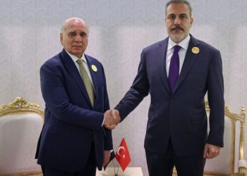 فیدان در بغداد بر اهمیت مبارزە با پ.ک.ک تاکید کرد