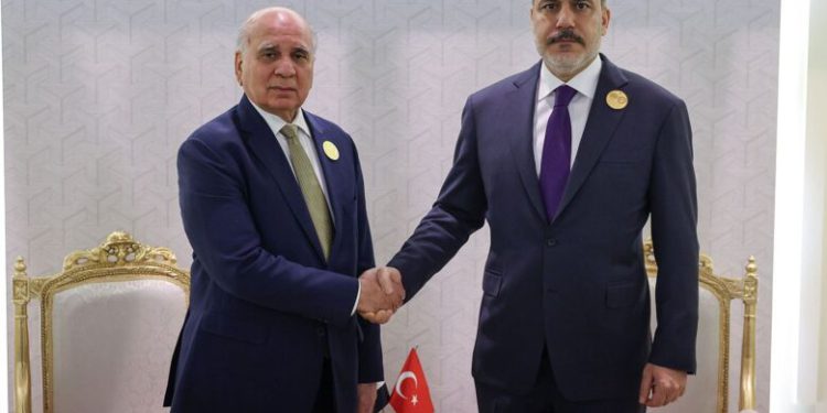 فیدان در بغداد بر اهمیت مبارزە با پ.ک.ک تاکید کرد