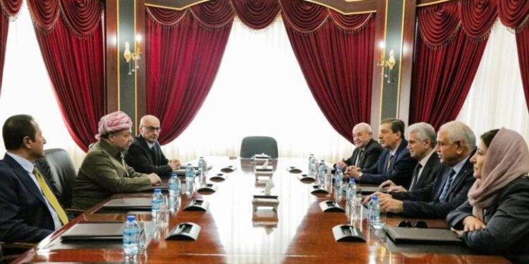 عزم جزم بارزانی برای متحد کردن کردهای سوریه