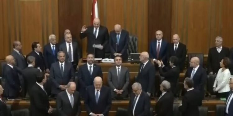 «جوزف عون» به عنوان رئیس جمهور لبنان سوگند قانونی یاد کرد