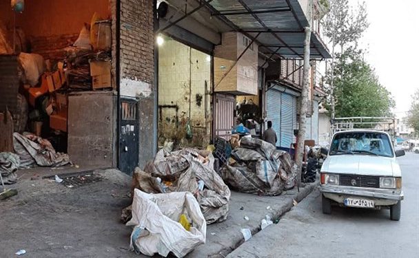 بساط نابسامان ضایعاتی ها؛ فعالیت ۱۷۰۰ ضایعاتی در کرمانشاه