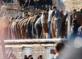 «عروسی پیرشالیار» در اورامان + تصاویر