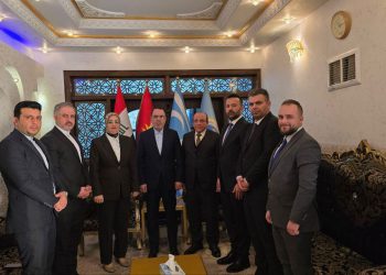 سرکنسول ایران در اربیل با هیئتی از حزب اصلاح ترکمانی دیدار کرد
