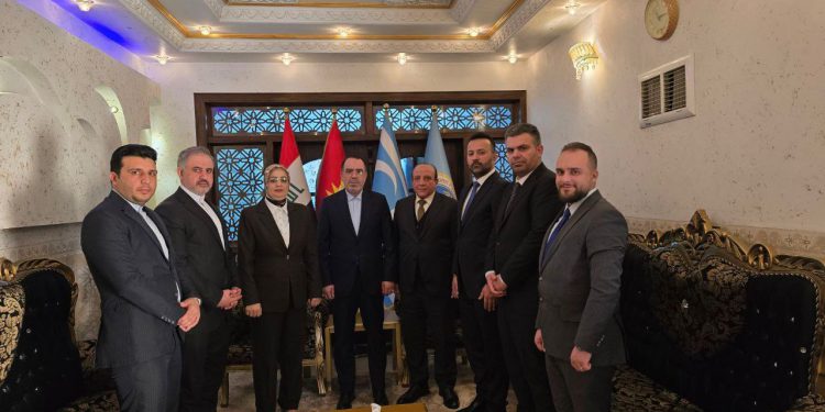 سرکنسول ایران در اربیل با هیئتی از حزب اصلاح ترکمانی دیدار کرد