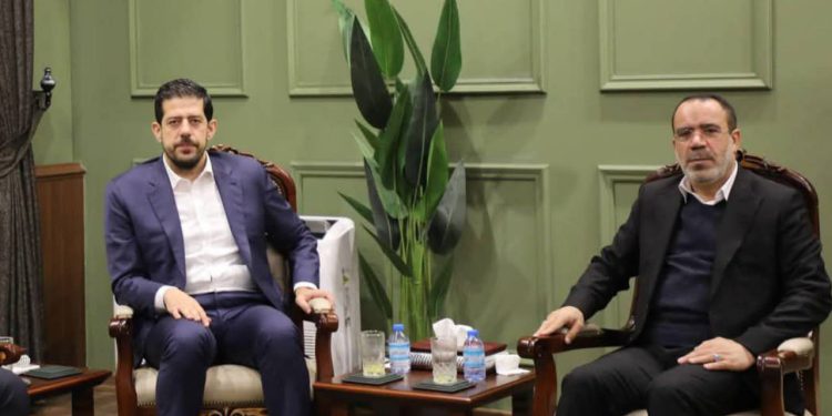 دیدار و گفتگوی سرکنسول ایران در اربیل با عضو دفتر سیاسی اتحادیەمیهنی