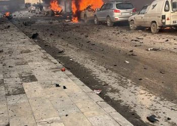 انفجار خودروی بمب گذاری شده در منبج سوریە