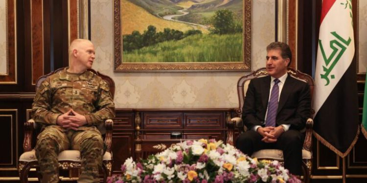 رایزنی بارزانی و لیهی در خصوص وضعیت امنیتی عراق و سوریه