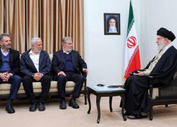 دیدار رهبر انقلاب با دبیرکل جنبش جهاد اسلامی