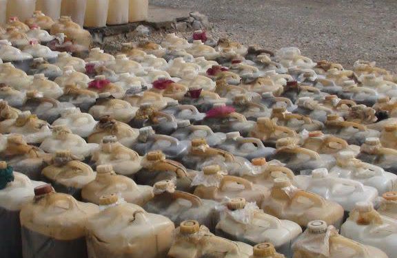 بيش از 13 هزار ليتر گازوئيل قاچاق در گمرک پرويزخان کشف شد