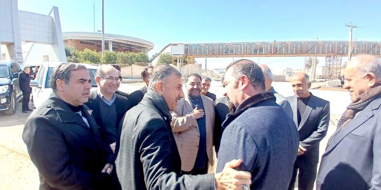 روسا و اعضای اتاقهای بازرگانی ۴ استان عراق وارد کرمانشاه شدند