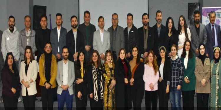 پایان مرحلە اول دورە آموزشی “روزنامه‌نگاری دیجیتال” در سلیمانیە