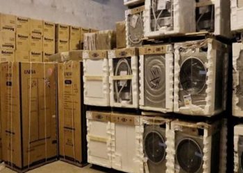 کشف يکصد ميلياردی لوازم خانگی قاچاق در جوانرود