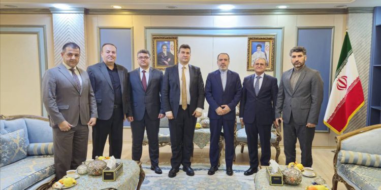 دیدار مسئول مرز حاج عمران با سرکنسول ایران در اربیل