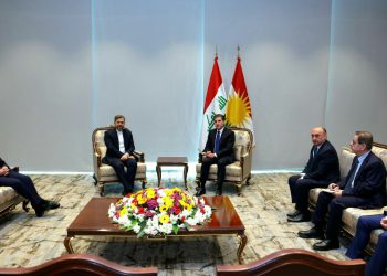 بررسی تقویت همکاریهای مشترک در موضوعات مختلف در دیدار نچیروان بارزانی و معاون وزیر امورخارجه ایران