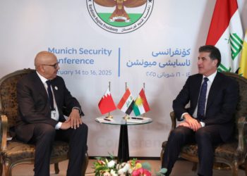 تاکید نچیروان بارزانی بر اهمیت توسعه افق های همکاری میان اربیل و منامه