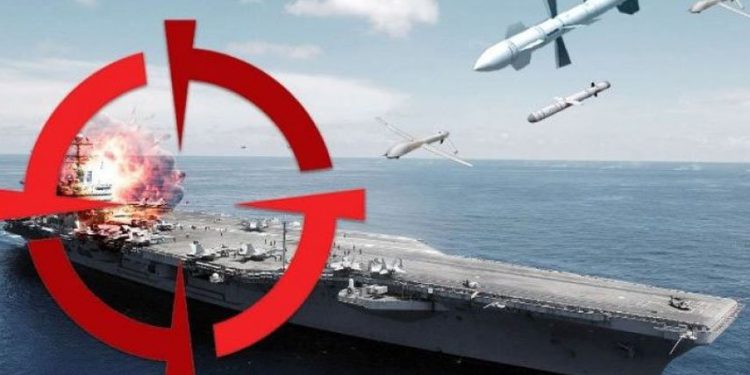 حملات یمن بە ناو ترومن و تعدادی از کشتی های جنگی آمریکا و اهدافی در اسرائیل