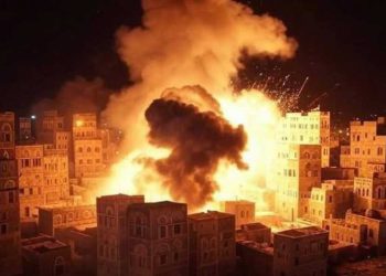 بیش از ۷۰ حمله هوایی آمریکا به مناطق مختلف یمن در کمتر از ٢٤ ساعت