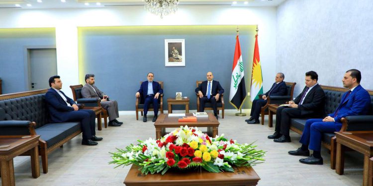 دیدار سرکنسول ایران در اربیل با وزیر شهرداری ها و گردشگری اقلیم کردستان