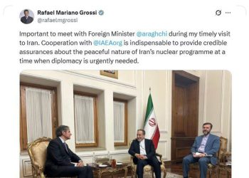 اظهارات مدیرکل آژانس بین‌المللی انرژی اتمی پس از دیدار با مقامات ایرانی