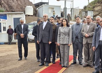 استاندار کرمانشاه وارد حلبچه شد