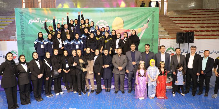 گزارش تصویری مراسم توزیع مدال انتخابی تیم ملی ووشو بانوان در کرمانشاه