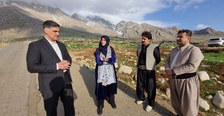 بازدید معاون صنایع‌دستی و هنرهای سنتی کشور از طبیعت بکر شاهو/ کشف گنجینه‌های پنهان اورامانات