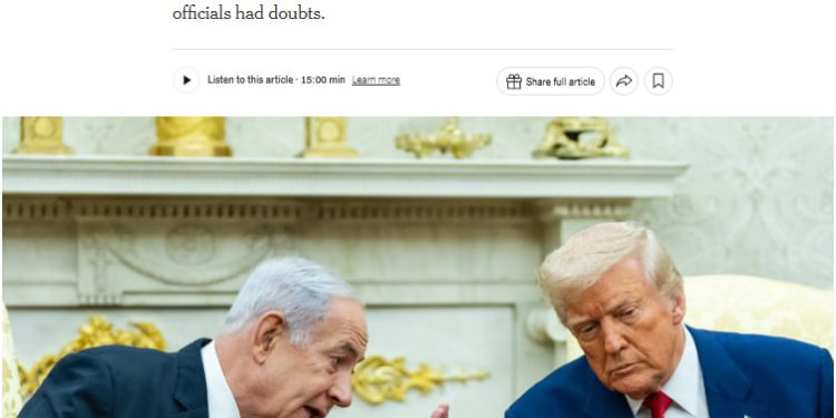 نیویورک تایمز: اسرائیل قصد حمله به ایران در ماه مه را داشته، اما ترامپ مخالفت کرده است