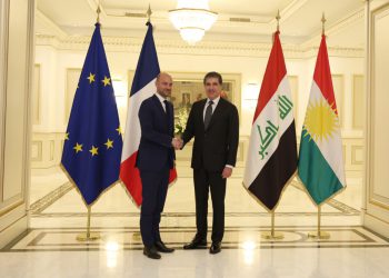 نچیروان بارزانی: دیالوگ میان اربیل و بغداد و فرانسه، تقویت اتحاد عراق و امنیت و توسعه را فراهم کرده است