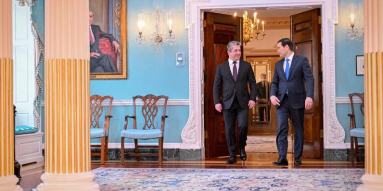 تاکید روبیو بر پایبندی آمریکا به حمایت از اقلیم کردستان