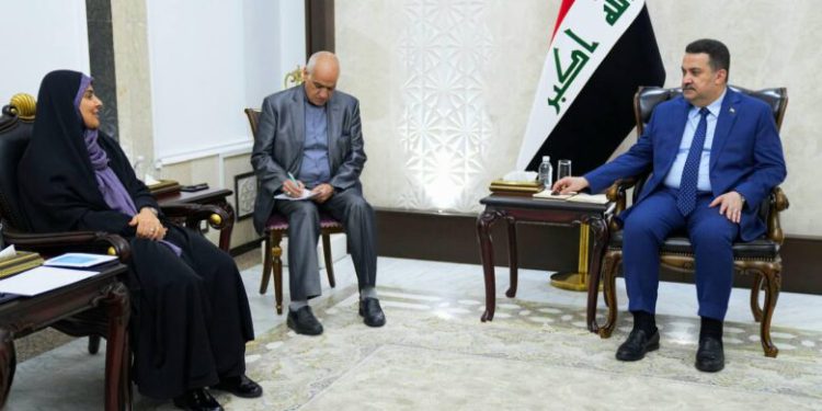 دیدار وزیر راه و شهرسازی ایران با نخست وزیر عراق