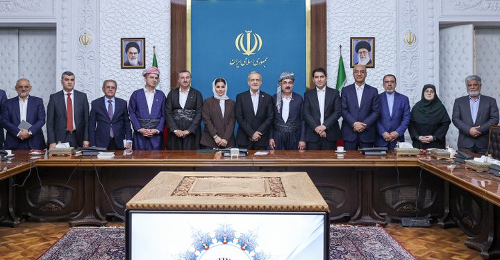 دیدار پزشکیان با استانداران استان‌های مرزی ایران و اقلیم کردستان عراق