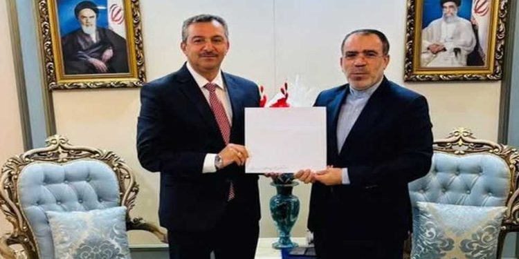 دیدار سرکنسول ایران در اربیل با استاندار سلیمانیە