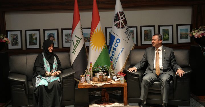 استاندار سلیمانیه عراق:  از افزایش مبادلات دو سویه اقلیم کردستان عراق با ایران استقبال می‌کنیم/ نمایشگاه صنایع‌دستی ایران در سلیمانیه یک شروع خوب بود