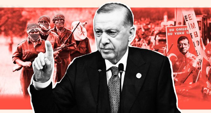 پ.ک.ک توپ را بە زمین ترکیە انداخت