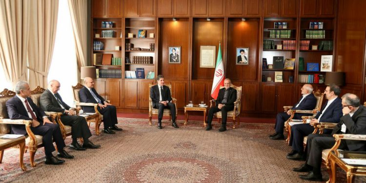 دیدار نچیروان بارزانی با مسعود پزشکیان
