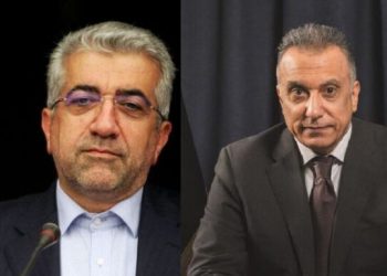 وەزیری وزەی ئێران لە گەڵ سەرۆک وەزیرانی عێراق کۆبووە
