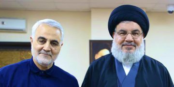 دوایین وێنەی شەهید سولێمانی و سەید حەسەن نەسرووڵا بڵاو کرایەوە