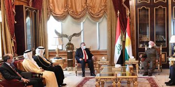 مەسعود بارزانی: پێویستە کێشەکانی هەولێر و بەغدا لە ڕێگای وتووێژەوە چارەسەر بکرێت