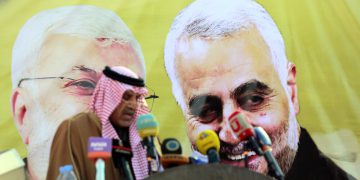 ڕێوڕەسمی ساڵوەگەڕی شەهادەتی سەردار سولەیمانی لە بوکەمال