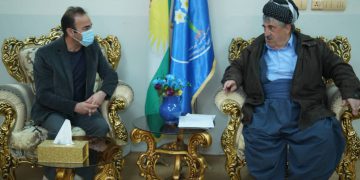 چاوپێکەوتنی بەڕێوەبەری جام کوردی و بەڕێز محەممەدی حاجی مەحمود