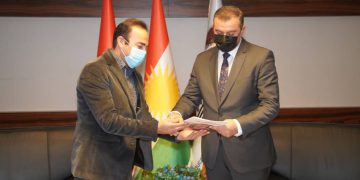 چاوپێکەوتنی بەڕێوەبەری جام کوردی لە گەڵ پارێزگاری سلێمانی