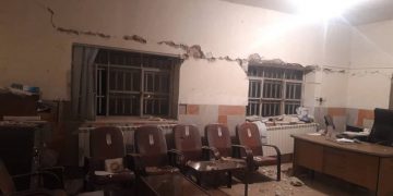 بومەلەرزەکەی شاری سی سەخت لە ئێران