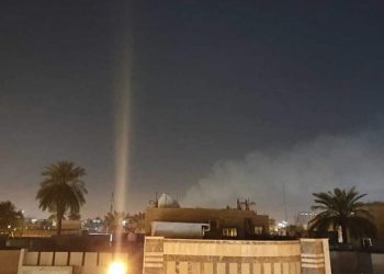 هێرشی ڕۆکێتی کرایە سەر باڵیۆزخانەی ئەمریکا لە بەغدا