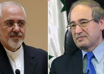 پەیوەندی تەلەفوونی وەزیرانی دەرەوەی ئێران و سوریا