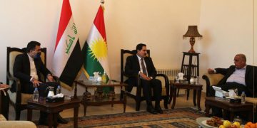 سەرکۆنسووڵی ئێران و بریکاری وەزارەتی ناوخۆی هەرێم لە سەر خاڵی سنوری سەیرانبەند کۆبوونەوە