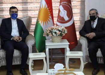 کۆبوونەوەی سەرکۆنسووڵی ئێران و ئەمینداری گشتی یەکگرتووی ئیسلامی کوردستان